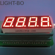 Super Red 7-Segment จอแสดงผล LED สำหรับควบคุมอุณหภูมิ 4 หลัก 0.56 นิ้ว