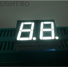 จอแสดงผล LED สีขาว 0.56 นิ้ว Cathode 2 หลัก 7 ส่วนสำหรับแอปพลิเคชันภายในบ้าน