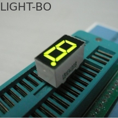 จอแสดงผล LED เจ็ดส่วนเดียวขนาดเล็กสำหรับอุปกรณ์อิเล็กทรอนิกส์ 3.3 / 1.2 นิ้ว