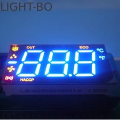 หลายสี 0.50lnch สามหลักเจ็ดเซกเมนต์ LED แสดงความร้อนทั่วไปขั้วบวก CC / CA เวลาชีวิตยาว