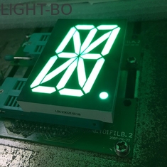จอแสดงผล LED 16 ส่วนสีเขียวบริสุทธิ์สำหรับแผงอ่านข้อมูลดิจิตอล