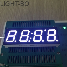 Ultra White 0.56 &quot;จอแสดงผล LED ตัวเลข 4 ตัวแคโทดทั่วไปสำหรับไฟสัญญาณนาฬิกาดิจิตอล