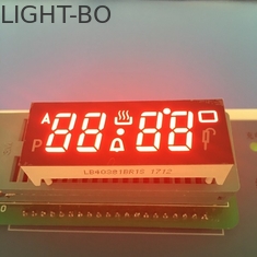 Super Red Custom จอแสดงผล LED ทั่วไป Anode 4 หลัก 7 ขาประเภท DIP Pin