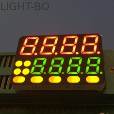 ตัวบ่งชี้อุณหภูมิ 8 หลัก 7 ส่วน LED แสดงผลการออกแบบที่กำหนดเองหลายสี