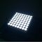 จอแสดงผล LED แบบจุดสี 3mm 8x8 Dot Matrix พร้อมพื้นผิวสีขาวจุดดำ