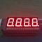 0.56 นิ้ว 4 หลัก 7 เซ็ตส่วนแสดงผล LED สำหรับตัวชี้วัดของ Instrumnet Panel