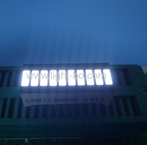 แถบสว่าง LED สีเขียว / สีแดง 10 ส่วน LED สำหรับแผงหน้าปัด