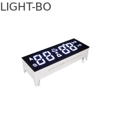 จอแสดงผล LED เจ็ดส่วนสีขาว 4 หลัก 0.38 นิ้วสำหรับการออกแบบการควบคุมเตาอบแบบกำหนดเอง