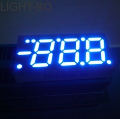 สีน้ำเงิน / แดง / เขียว 0.52 นิ้ว 3 หลักจอแสดงผล LED เซ็ตอัพ 7 เซ็ตสำหรับเครื่องทำความร้อนและความเย็น