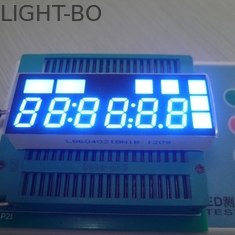 0.4 นิ้ว COB 6 หลัก 7 เซ็กเมนต์จอแสดงผล LED 60 X 22 X 10.05 มม