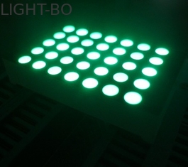 จอแสดงผล LED Matrix สีขาว / แดง / น้ำเงิน / เขียว 5 X 7 สำหรับการโฆษณา