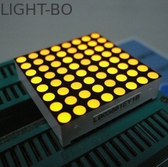 จอแสดงผล LED แบบจุดสี 3mm 8x8 Dot Matrix พร้อมพื้นผิวสีขาวจุดดำ