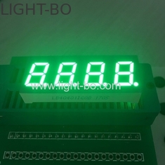จอแสดงผล LED ตัวเลขสี่หลัก 7 นิ้วสีเขียวบริสุทธิ์สำหรับควบคุมอุณหภูมิ
