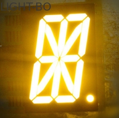 จอแสดงผล LED สีขาวบริสุทธิ์ 16 ส่วนสำหรับผลิตภัณฑ์มัลติมีเดียตัวบ่งชี้ดิจิตอล