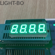 จอแสดงผล LED สีเขียวบริสุทธิ์ขนาด 7 นิ้วขนาด 0.4 นิ้วความหนาแน่นสูง 4 หลัก