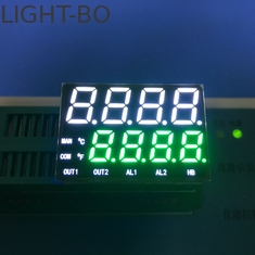 การเปล่งแสงสีขาวพิเศษ 8 หลักจอแสดงผล LED 7 ส่วนสำหรับตัวบ่งชี้อุณหภูมิ