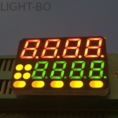 จอแสดงผล LED สองบรรทัดแบบกำหนดเอง 8 หลักใช้ตัวควบคุมอุณหภูมิ 7 Segment