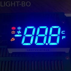 Triple Digit 7 เซกเมนต์ LED แสดงผลแบบกำหนดเองขั้วบวกทั่วไป 17 มม. ความสูงหลัก