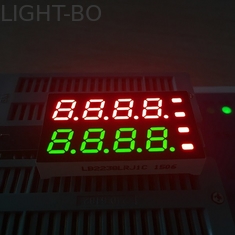 Dual Color 8 Digits 7 Segment LED Display ความเข้มการส่องสว่างสูงประกอบง่าย