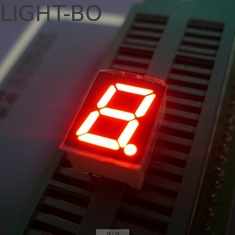 จอแสดงผลหลักเดียว 7 ส่วนจอแสดงผล LED ขั้วบวกทั่วไปแสงอัลตร้าสีแดง 14.2 มม. ความสูงอายุการใช้งานยาวนาน