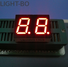 Multiplexed Dual Digit จอแสดงผล LED เจ็ดเซกเมนต์ Dual Digit มุมมองกว้างสำหรับตัวบ่งชี้นาฬิกา