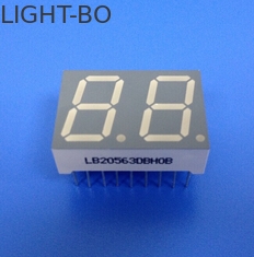 เป็นไปตามข้อกำหนด RoHS 2 หลัก 7 ส่วนจอแสดงผล LED Common Anode Ultra Bright ประกอบง่าย