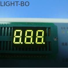 จอแสดงผล LED สามส่วน 7 หลักมีหลายสีหลายสีสำหรับตัวบ่งชี้