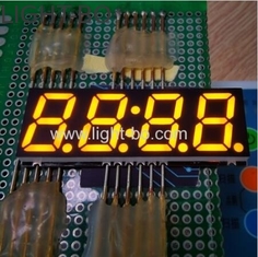 อิเล็กทรอนิกส์ 6 หลัก 7 Segment จอแสดงผล LED ตัวอักษรและตัวเลขสีเหลืองอำพัน 0.36 นิ้ว