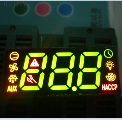 ราคาดี ตู้เย็นควบคุมจอแสดงผล LED แบบกำหนดเอง 3 หลัก 7 ส่วนจอแสดงผล LED Super Bright ออนไลน์