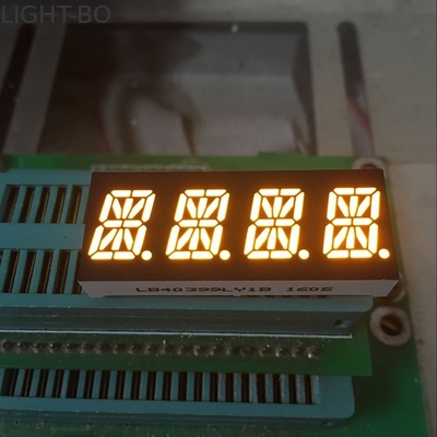 ราคาดี ประสิทธิภาพการทำงานที่เสถียร 16 Segment Led Display แคโทดทั่วไปสำหรับแผงหน้าปัด ออนไลน์