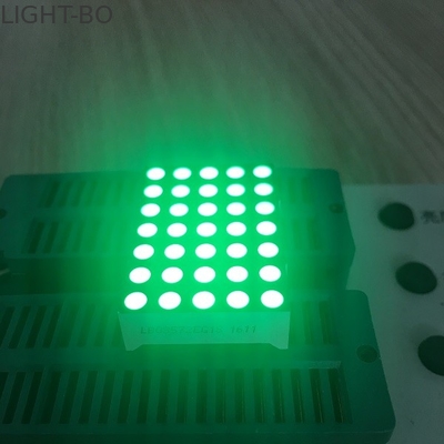 ราคาดี แอ็กโตรเจนคอลัมน์แถวแคโทด 5 x 7 จอแสดงผลแบบ LED Dot Matrix 3 มม. สำหรับบอร์ด Mesage ออนไลน์