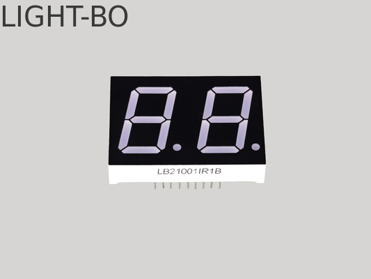 ราคาดี สีแดง 1 นิ้ว สองหลัก 7 ภาค LED Display Anode ประจําสําหรับแผ่นอุปกรณ์ ออนไลน์