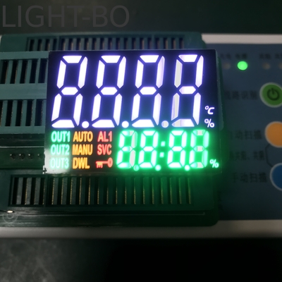 ราคาดี สีหลายแถวสองแถว สี่หลัก 7 ภาค LED Display สําหรับเครื่องควบคุม ออนไลน์