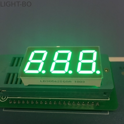 ราคาดี จอแสดงผล LED สีเขียวบริสุทธิ์ 3 ส่วนเจ็ดส่วน 0.56 