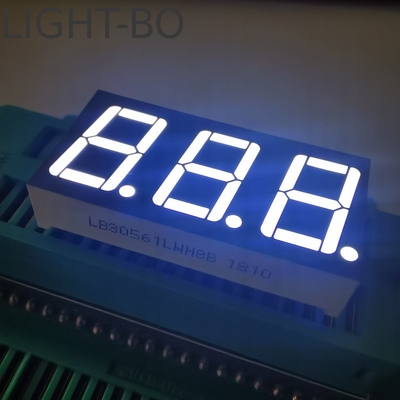 ราคาดี Ultra Bright White Grey Surface LED Display 7 Segment 3digit 14.2mm คาโทดทั่วไปสําหรับเครื่องควบคุมอุณหภูมิ ออนไลน์
