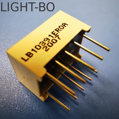 ราคาดี จอ LED สีแดงสว่างมาก มีตัวเลขเดียว 0.39 นิ้ว 7 ภาค คาโทดทั่วไปสําหรับแผ่นเครื่องมือ ออนไลน์