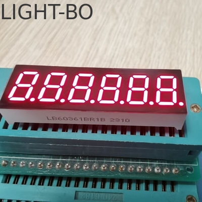 ราคาดี Ultra bright Red 6-digit 0.36-inch 7 Segment LED Display ใช้ในส่วนใหญ่สําหรับแผ่นเครื่องมือ ออนไลน์