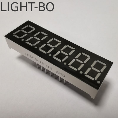 ราคาดี จอ LED สีแดงสว่างสุด 6 หลัก 0.36 นิ้ว 7 ภาค ใช้ในส่วนใหญ่สําหรับแผ่นเครื่องมือ ออนไลน์