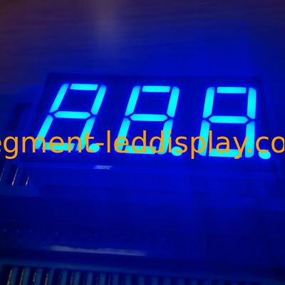 ราคาดี คาโทดทั่วไป Ultra Bright Blue 7 เซ็กเมนต์ LED Display สามหลัก 0.56 นิ้ว ออนไลน์