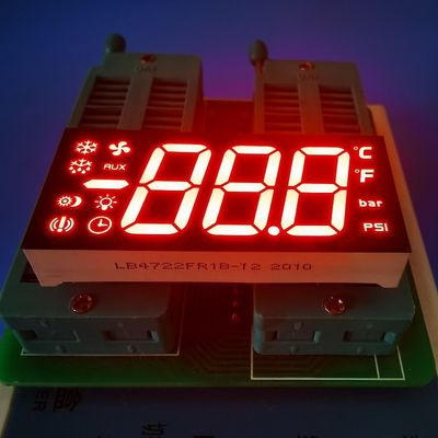 ราคาดี Ultra Bright Red 3 Digit 7 Segment LED Display คาโทดทั่วไปสําหรับแผ่นควบคุมเครื่องเย็น ออนไลน์