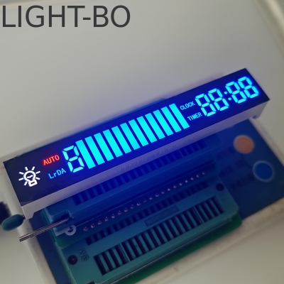 ราคาดี จอแสดงผล LED แบบ 7 ส่วนสีน้ำเงิน/ขาว/แดงแบบกำหนดเองสำหรับเครื่องดูดควัน ออนไลน์