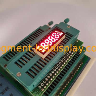 ราคาดี Bright Red 4-Digit LED Clock Display for Easy-Read Time on Home Appliances ออนไลน์