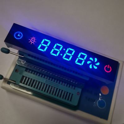 ราคาดี Customized Blue/ Red/Yellow 7 Segment LED Display Module for Kitchen Hood Control ออนไลน์