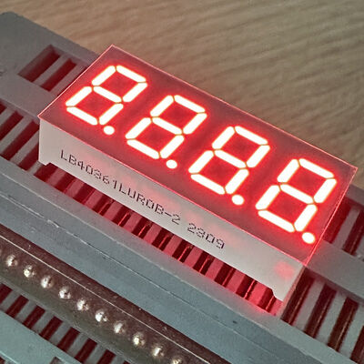 ราคาดี Ultra Bright Red 0.36 inch 4 Digit 7 Segment LED Display Common Cathode for Electronics ออนไลน์