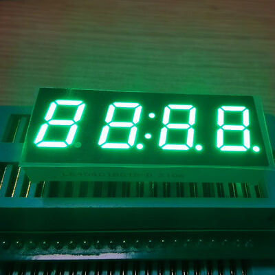 ราคาดี Pure Green 7 Segment LED Display 0.4 inch 4 Digits Common Anode for Digital Timer  ออนไลน์