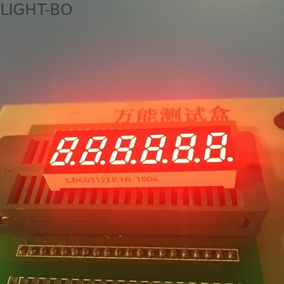 ราคาดี ขนาดเล็กขนาด 8 มม. 6 หลัก 7 ส่วนจอแสดงผล Led 0.31 นิ้วสำหรับตัววัดอุณหภูมิ ออนไลน์