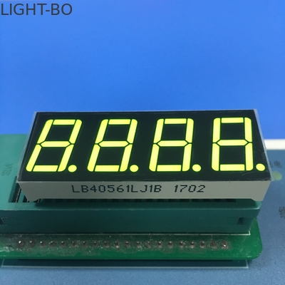 ราคาดี จอแสดงผล LED สี่หลัก 7 ส่วนแสดงผลขนาดเล็กไดร์ฟปัจจุบันประสิทธิภาพสูงประกอบง่าย ออนไลน์