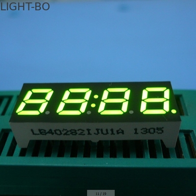 ราคาดี การควบคุมอุณหภูมิ 4 หลัก 7 ส่วนจอแสดงผล LED 0.56 นิ้วความเข้ม Limunous สูง ออนไลน์