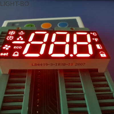 ราคาดี Triple Common Anode 100mcd 17mm 7 Segment LED Display ออนไลน์