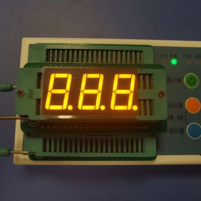 ราคาดี 3 หลัก 0.56 นิ้ว 20mcd 30nm 80mW 7 ส่วนจอแสดงผล LED ออนไลน์